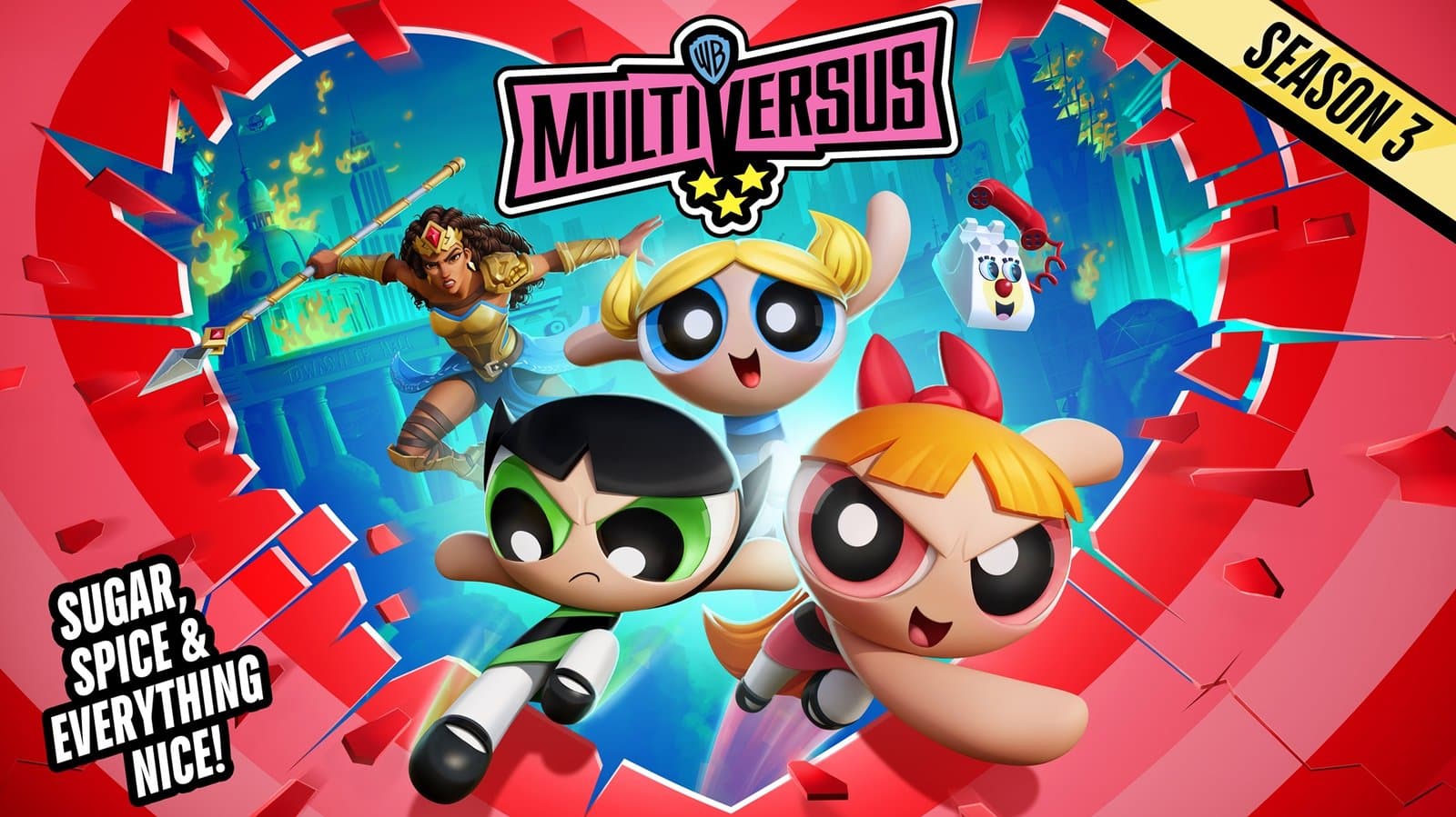 Las chicas Superpoderosas protagonizan la temporada 3 de Multiversus