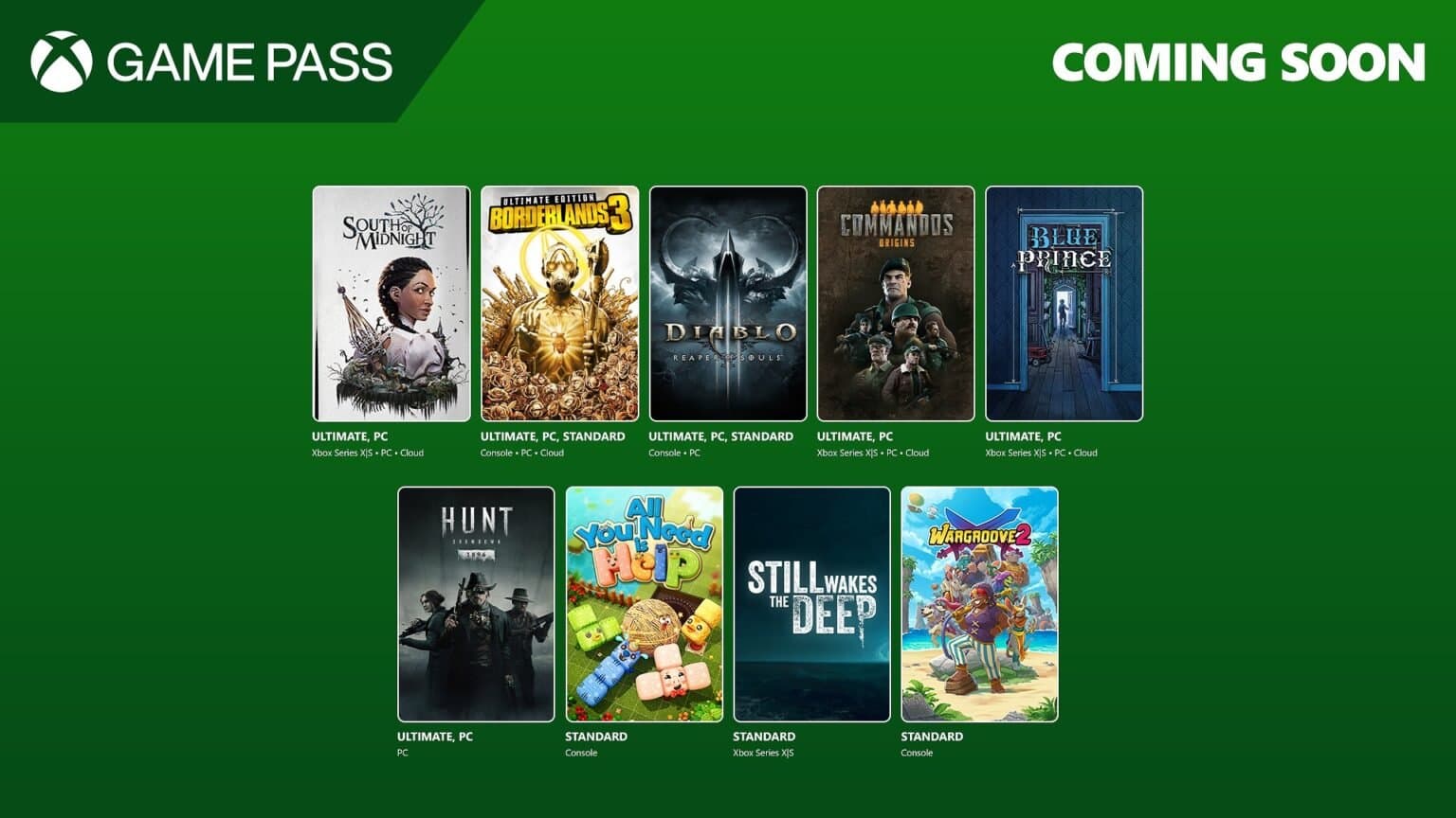 Estos son los títulos de Game Pass que abren el mes de abril