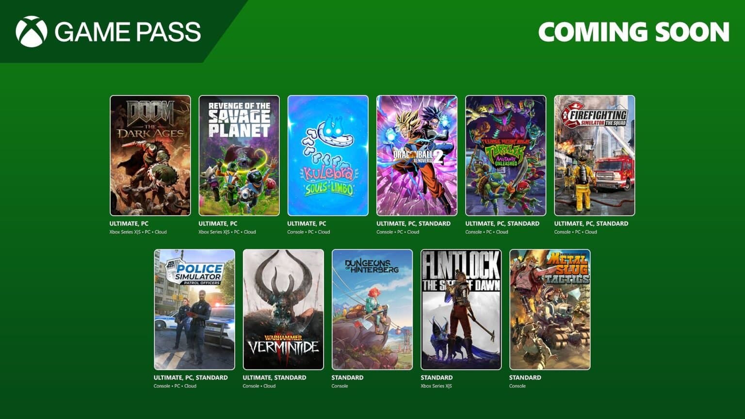 Estos son los títulos que llegan a Game Pass en la primera quincena de mayo