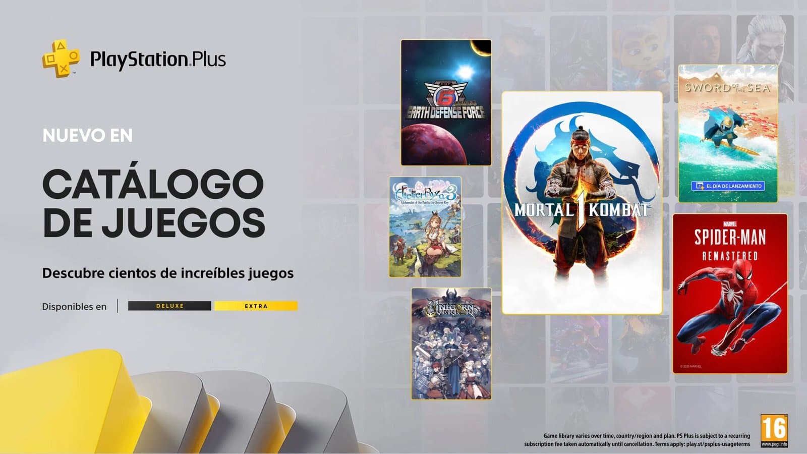 Catálogo de Juegos de PlayStation Plus para agosto