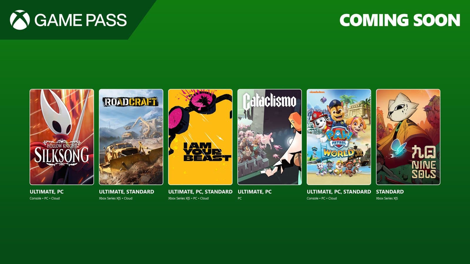 Xbox Game Pass revela sus juegos para la primera quincena de septiembre