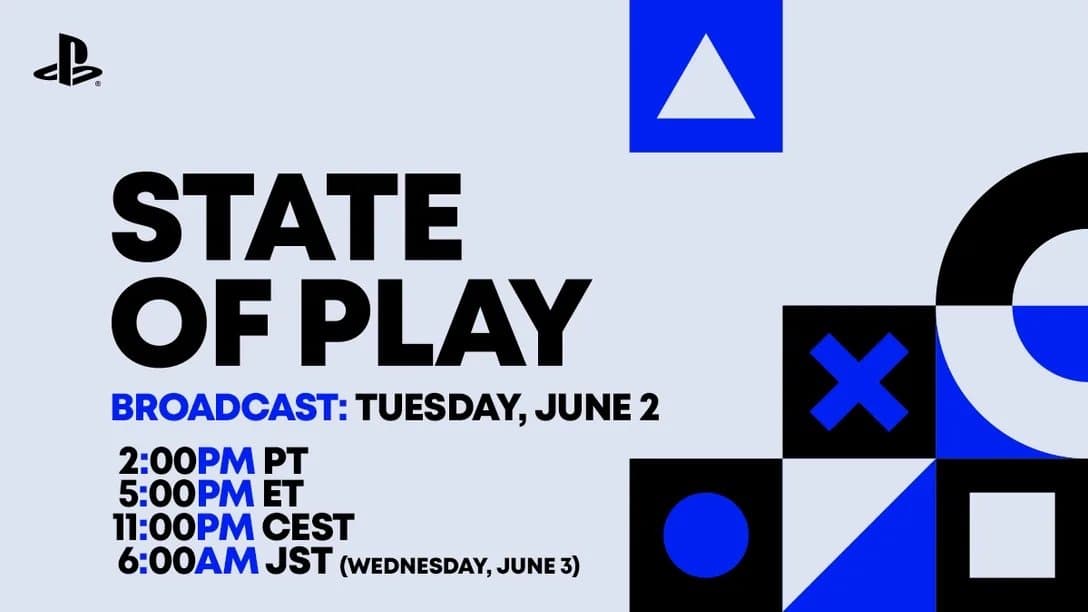 State of Play regresa el 2 de junio con más de 60 minutos de anuncios