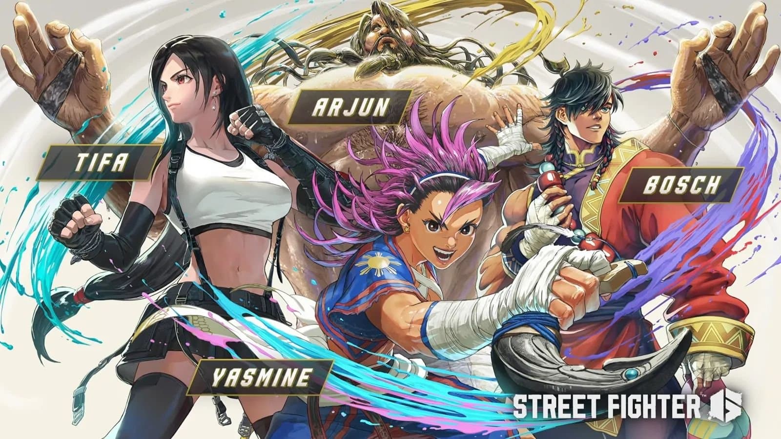 Street Fighter 6 revela su Year 4 Pass con Tifa, Yasmine, Arjun y Bosch