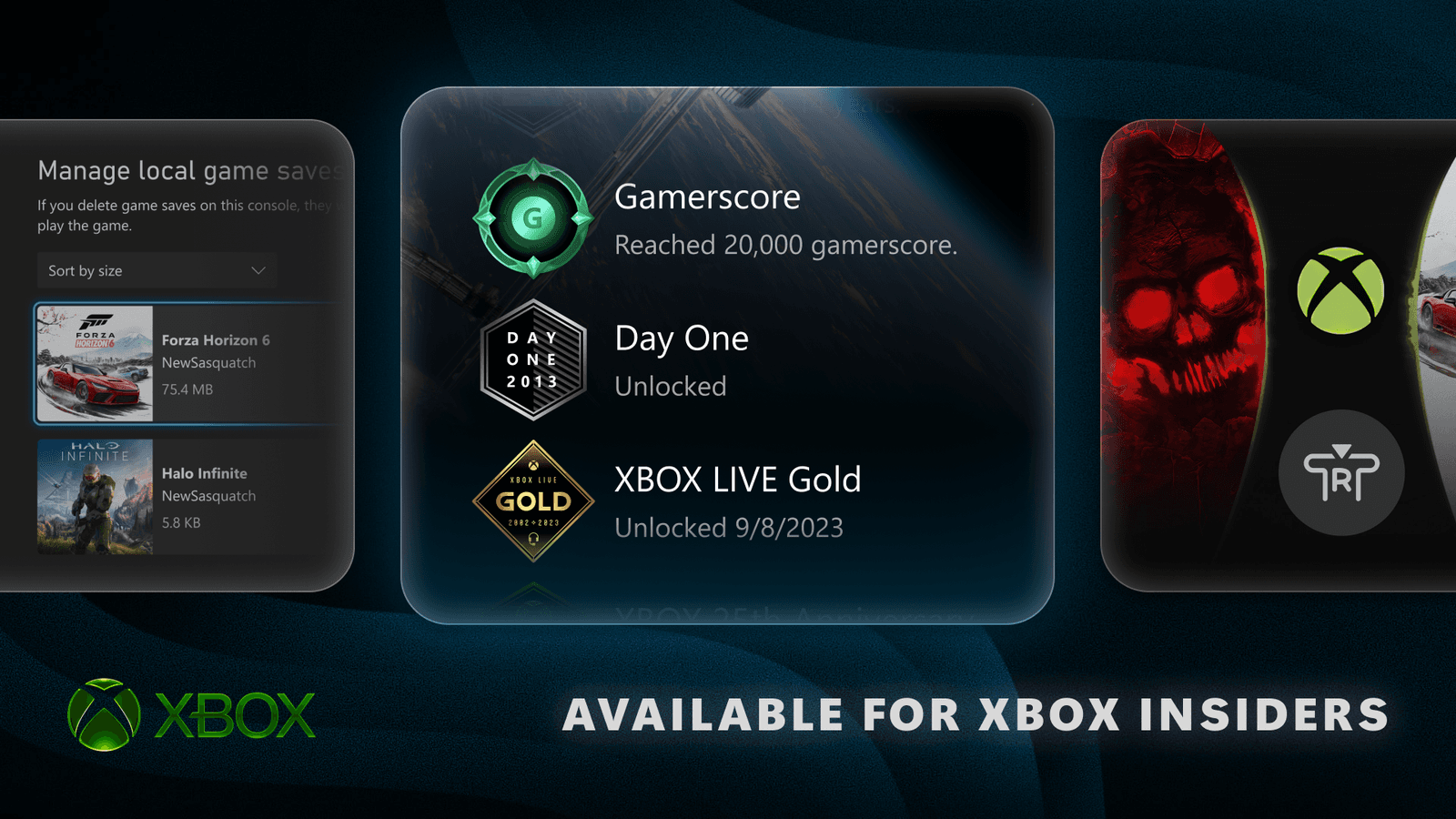 Xbox estrena nuevas funciones para Insiders con mejoras de Home y badges