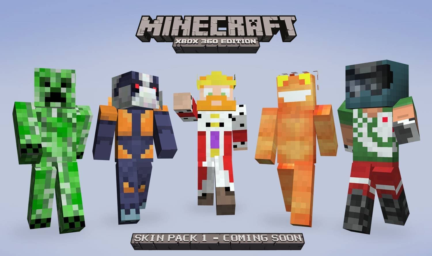 La actualización de Minecraft XBLA en camino con 40 Skins