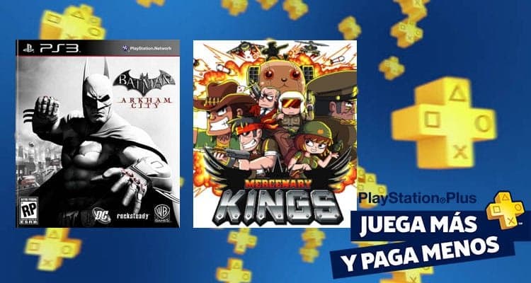 Batman Arkham City y Mercenary Kings gratis esta semana para los miembros de Playstation Plus