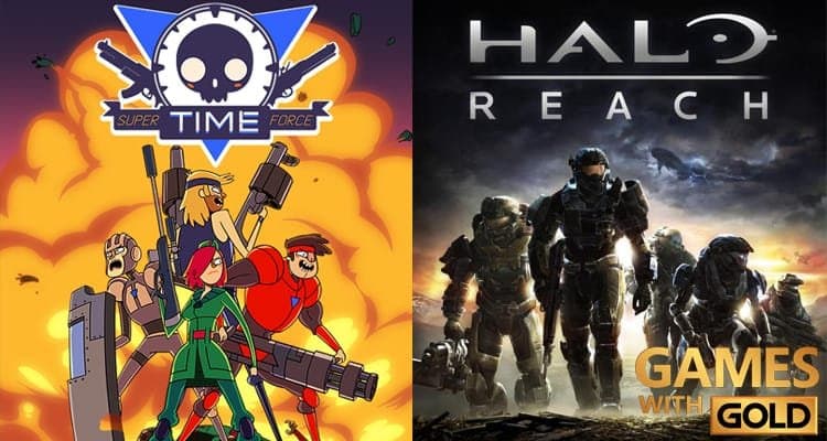 Super Time Force y Halo Reach gratis para los miembros Gold en Septiembre