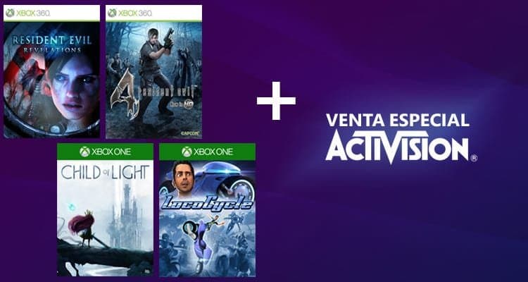 Oferta de la semana en Xbox y venta especial de Activision