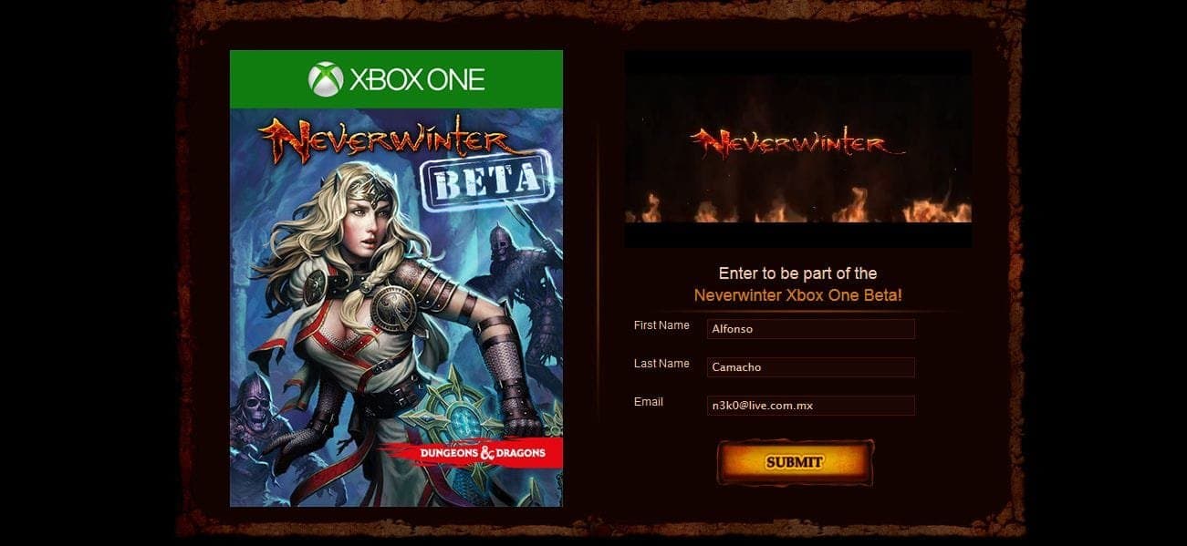 Abierto el registro para el Beta cerrada de Neverwinter