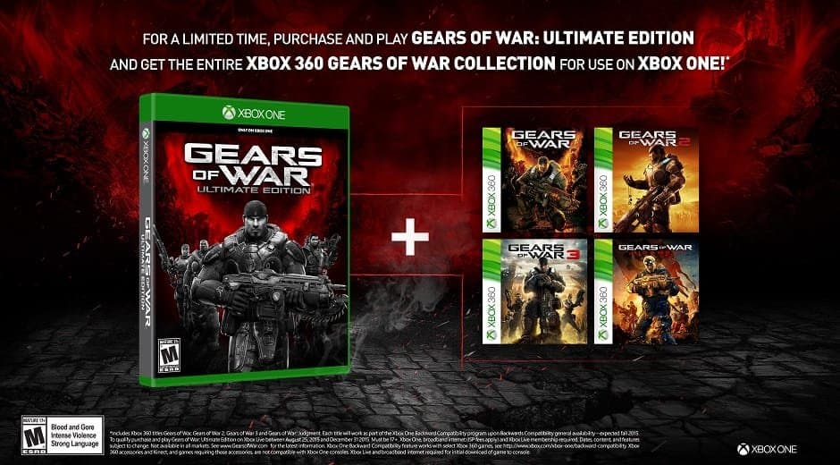 Gears of War: Ultimate Edition incluirá toda la saga de Gears