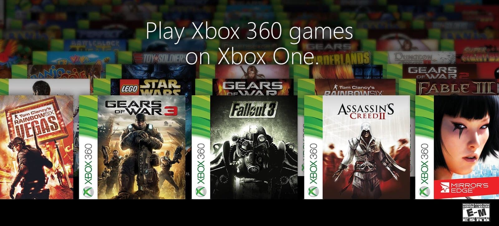 Revelada la lista de juegos con retro compatibilidad en el Xbox One