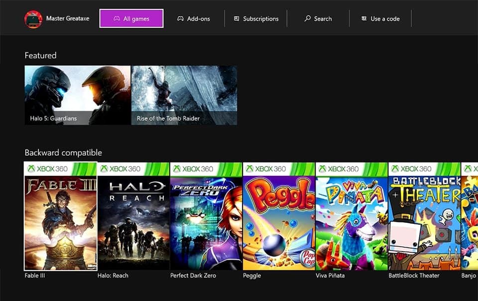 A detalle la actualización de Xbox One de Marzo