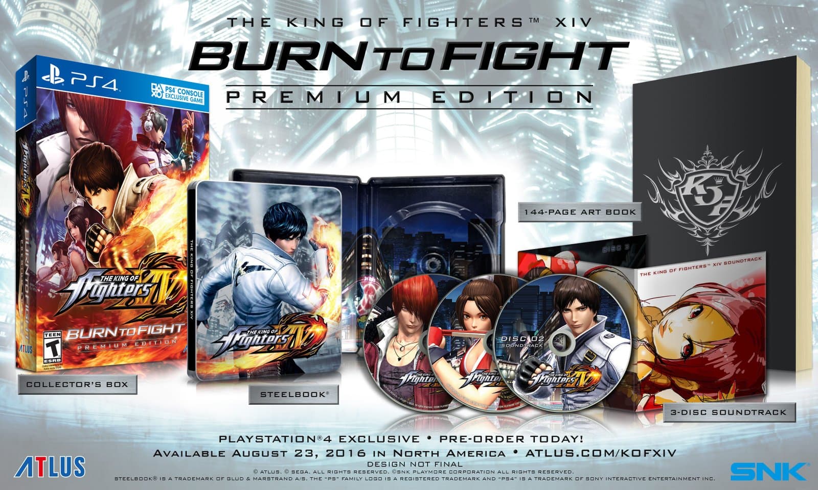 The King of Fighter XIV anuncia una edición de colección para América