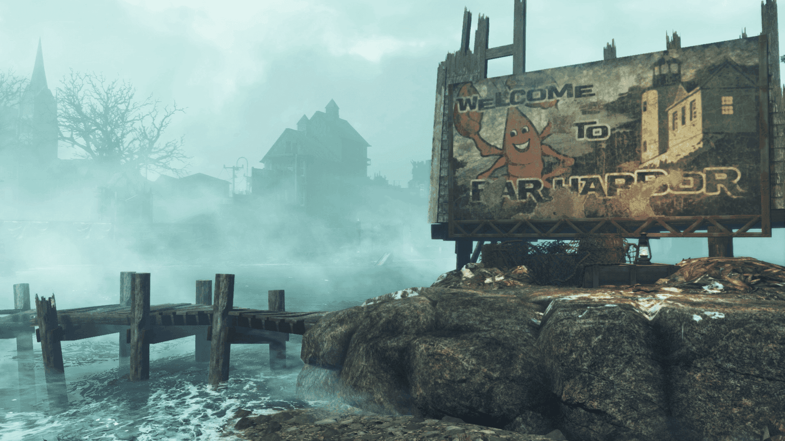 A bajar de nuevo el DLC Far Harbor para solucionar los problemas de rendimiento en el PS4