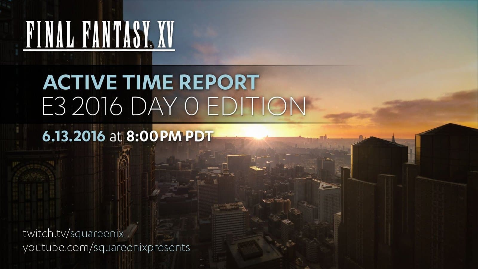 Final Fantasy XV tendrá una presentación especial en el #E32016