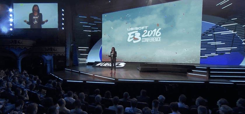 #E32016 Conferencia de Prensa de Ubisoft