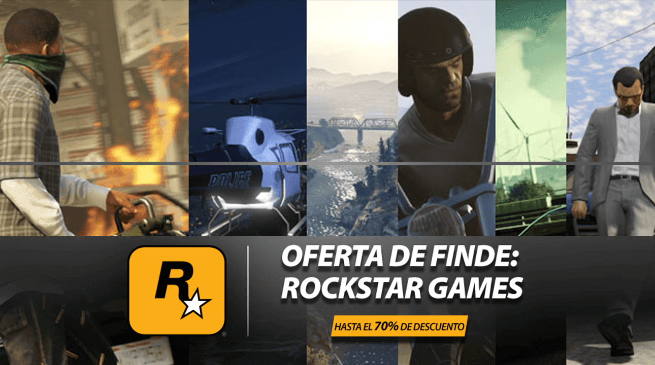 Venta especial en juegos de Rockstar en Steam