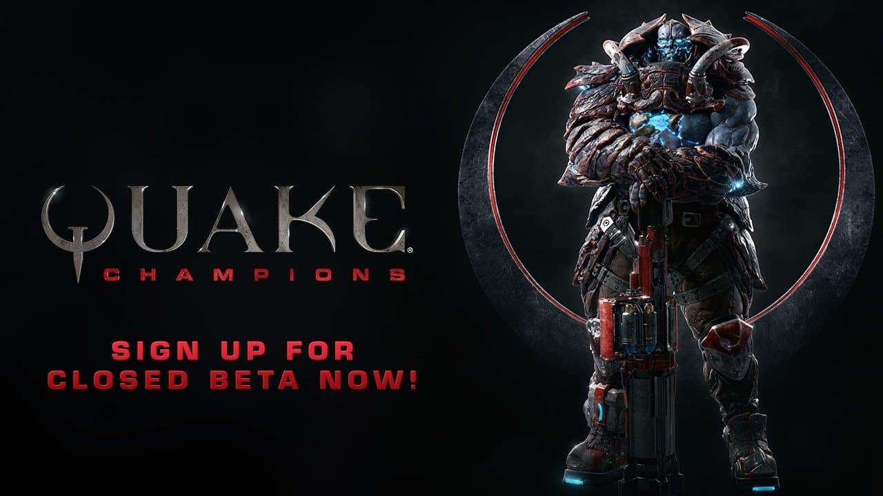 Bethesda anuncia su Closed Beta para Quake Champions