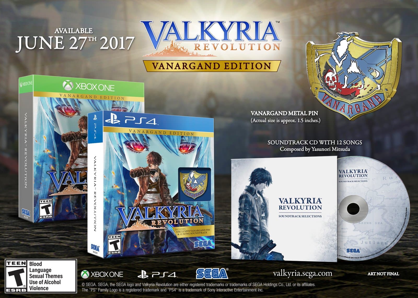 Valkyria Revolution recibe fecha para nuestro territorio y edición limitada