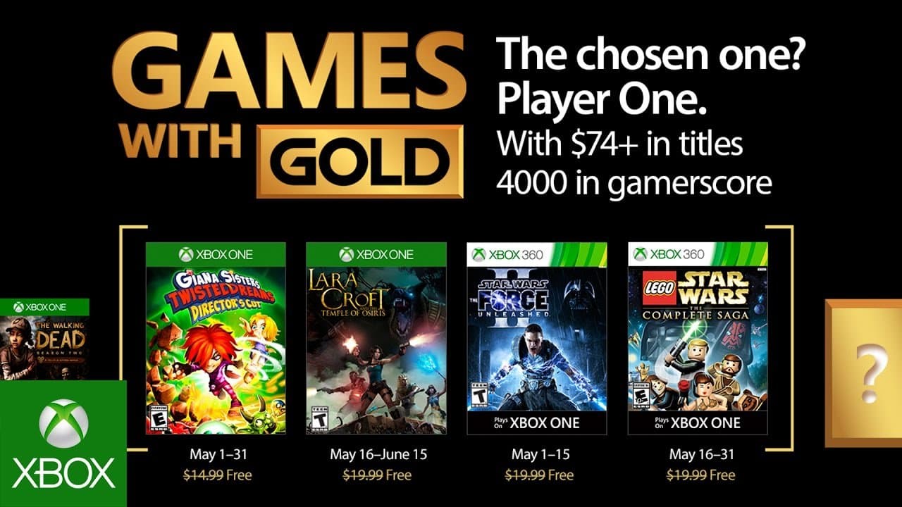 Estos son los juegos gratis para Mayo en Xbox