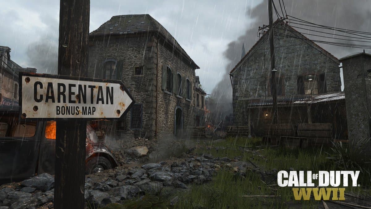 El mapa de Carentan se muestra en un nuevo video de Call of Duty: WWII y dan fecha para el primer DLC