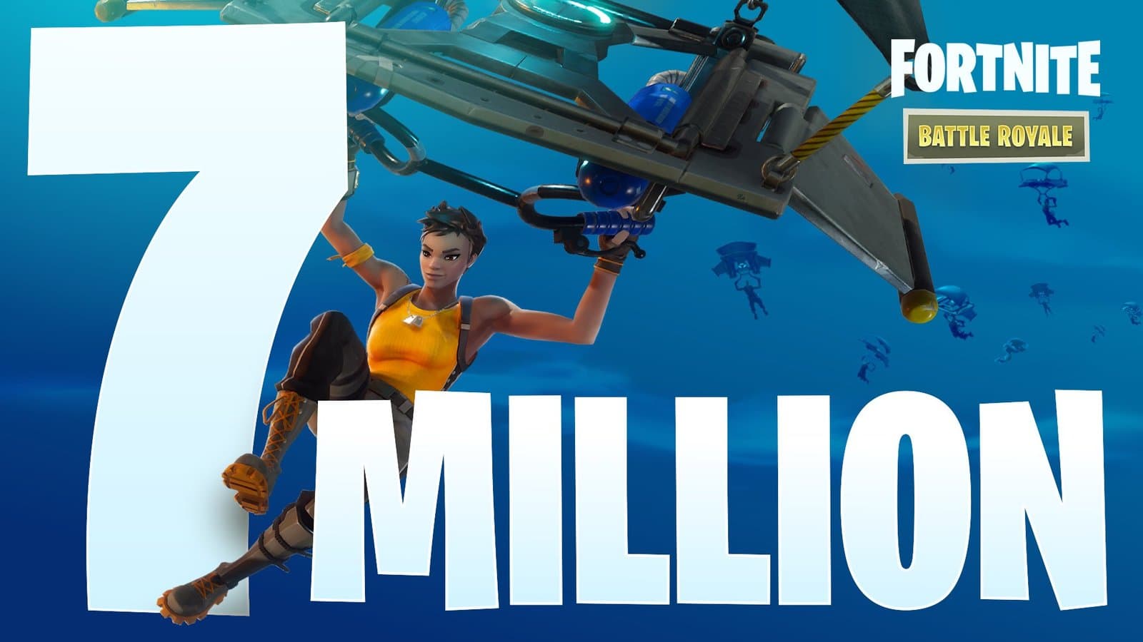 Fortnite Battle Royale llega a los 7 millones de usuarios