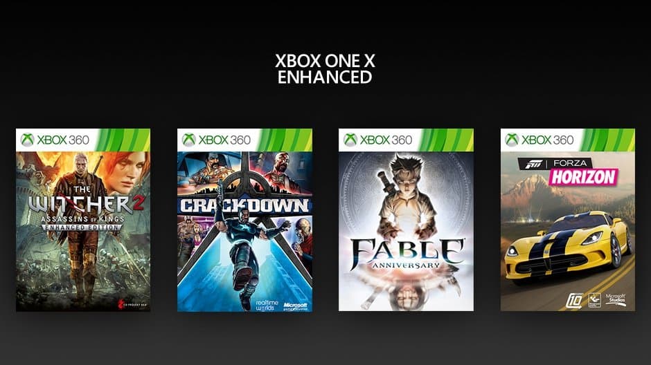 Llegan 4 juegos de Xbox 360 mejorados para el Xbox One X