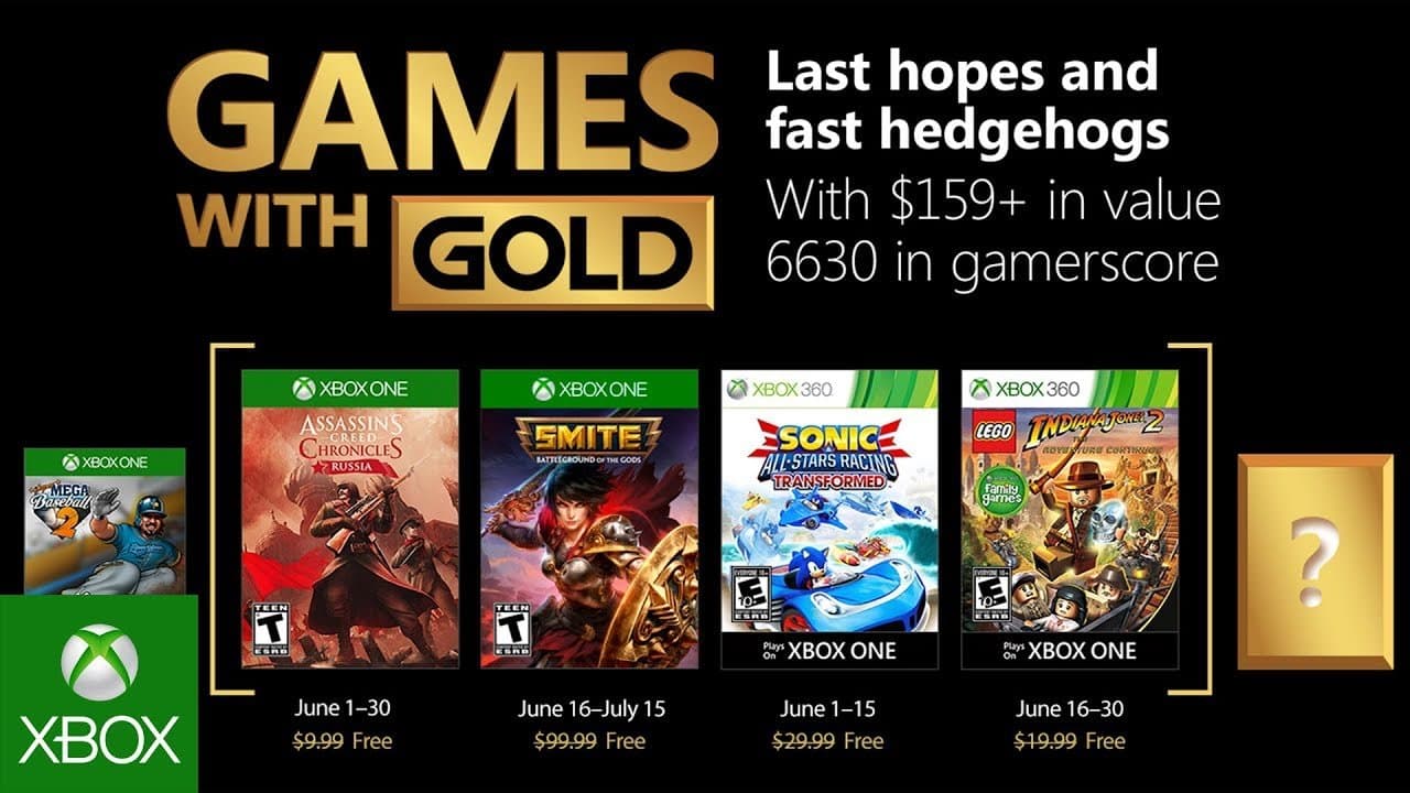 Estos son los juegos gratis de Junio para Xbox
