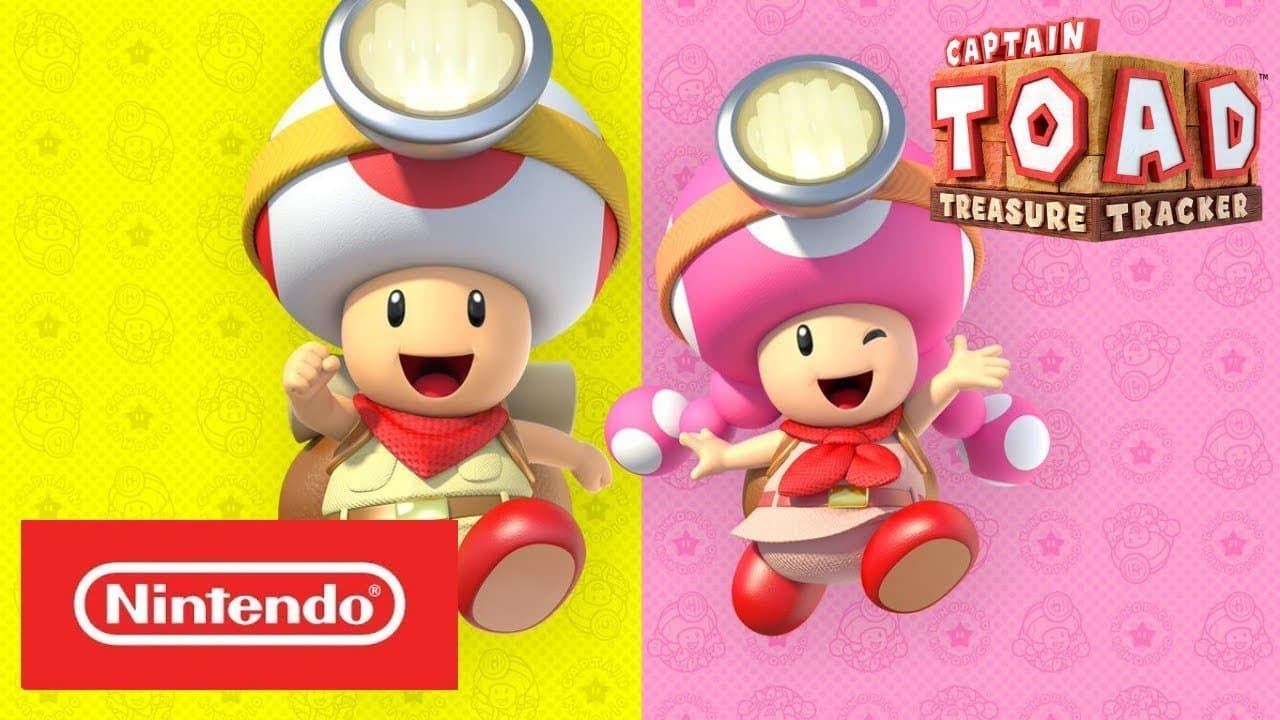 Captain Toad: Treasure Tracker añade multijugador cooperativo y anuncia DLC de pago