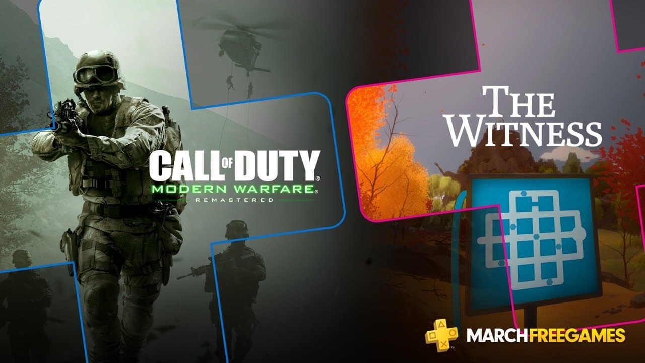 Destaca Modern Warfare Remastered en los juegos gratis de Playstation Plus en Marzo