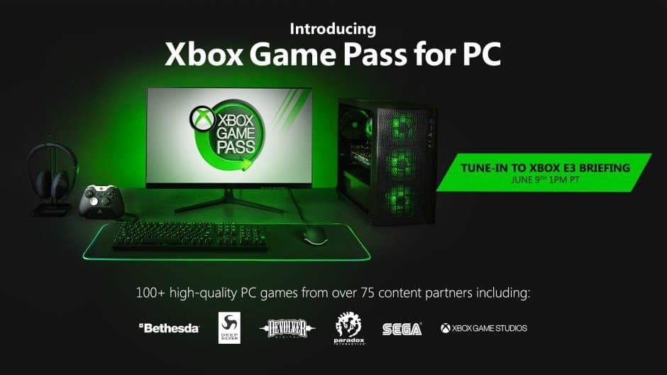 Xbox Game Pass es anunciado oficialmente para PC