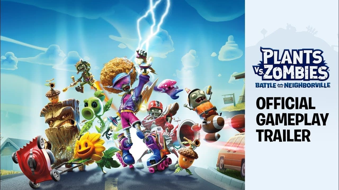 Electronic Arts revela oficialmente el nuevo juego de Plants Vs. Zombies: Battle for Neighborville