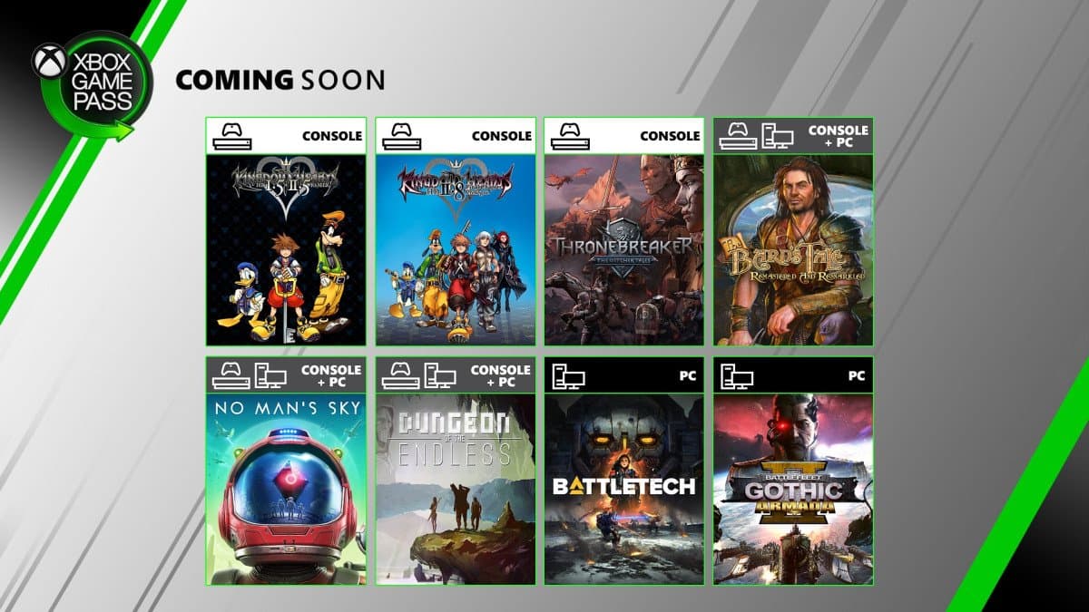 Estos son los juegos que se unirán a Xbox Game Pass para consola y pc en junio