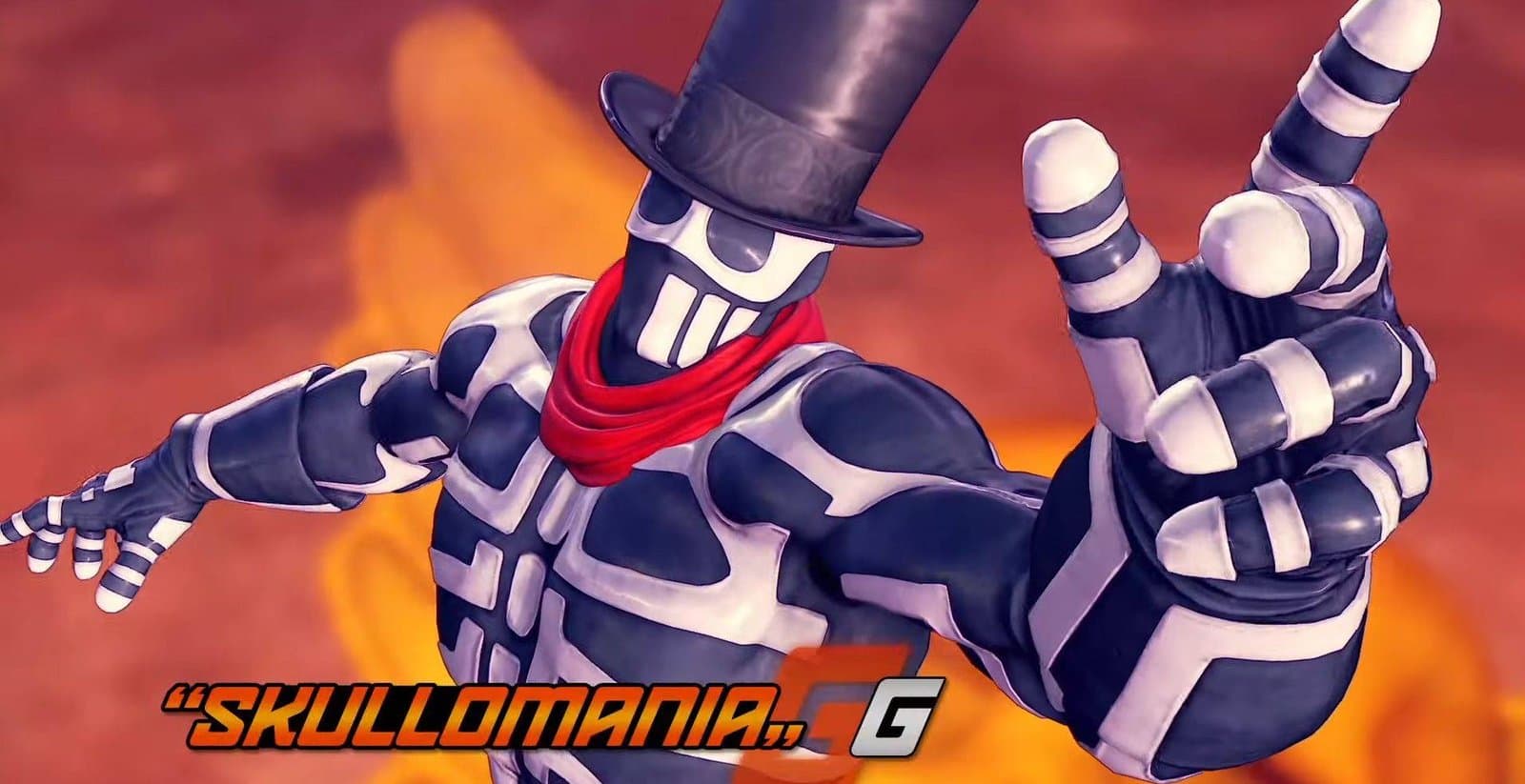 Desbloquea el traje de Skullomania para G en Street Fighter V: Champion Edition