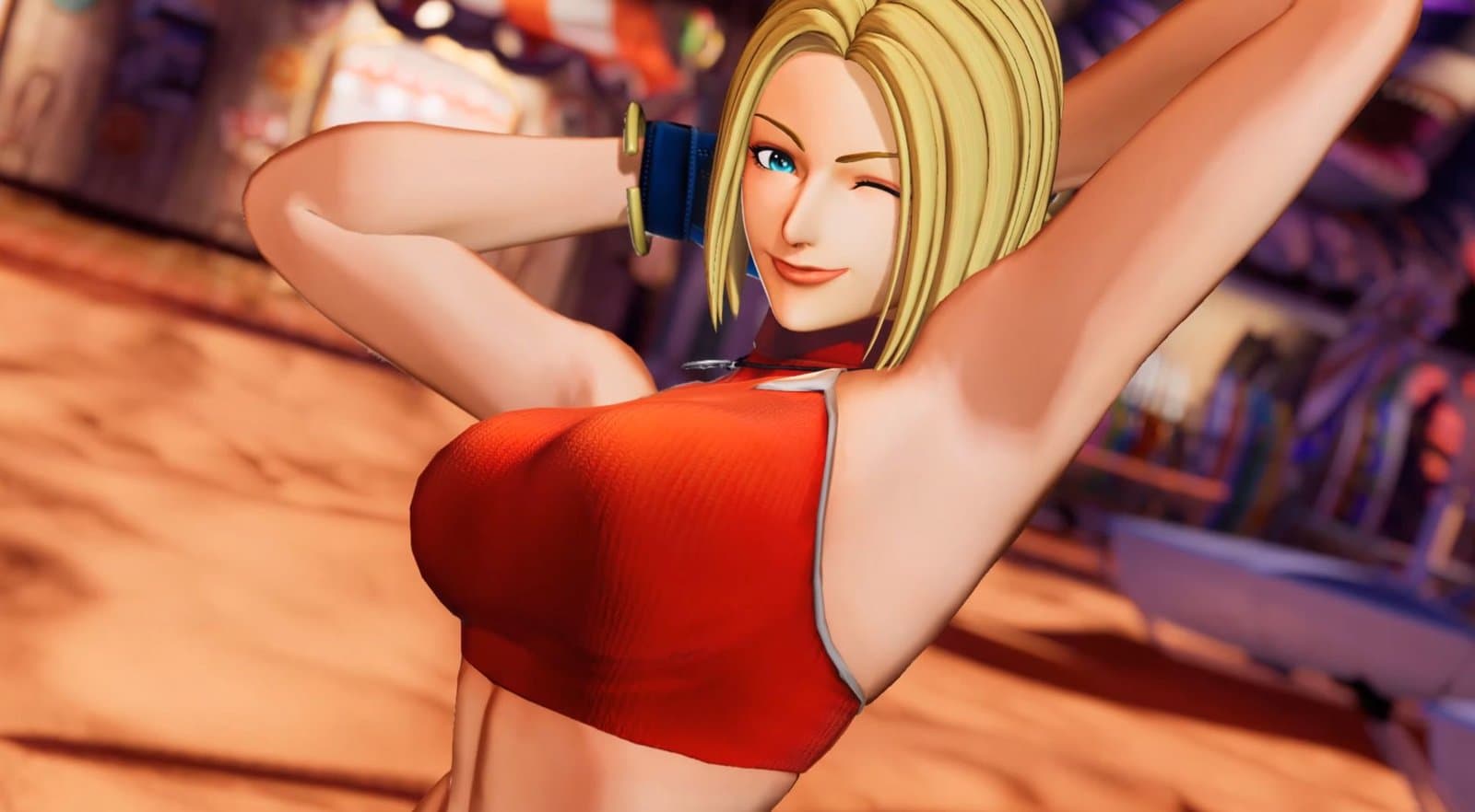 SNK muestra a Blue Mary para The King of Fighters XV