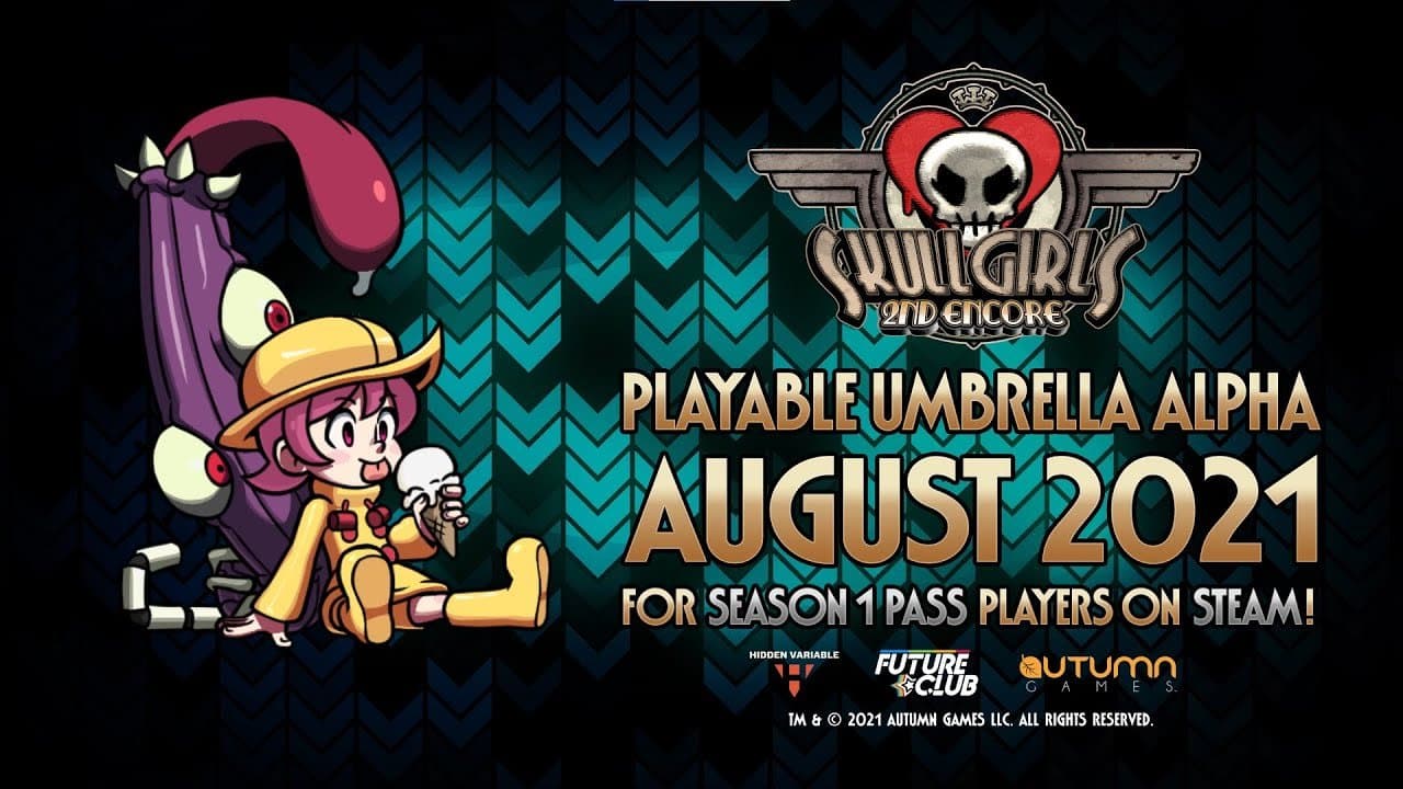 El personaje DLC de Umbrella será jugable en agosto en la versión alfa de Skullgirls 2nd Encore