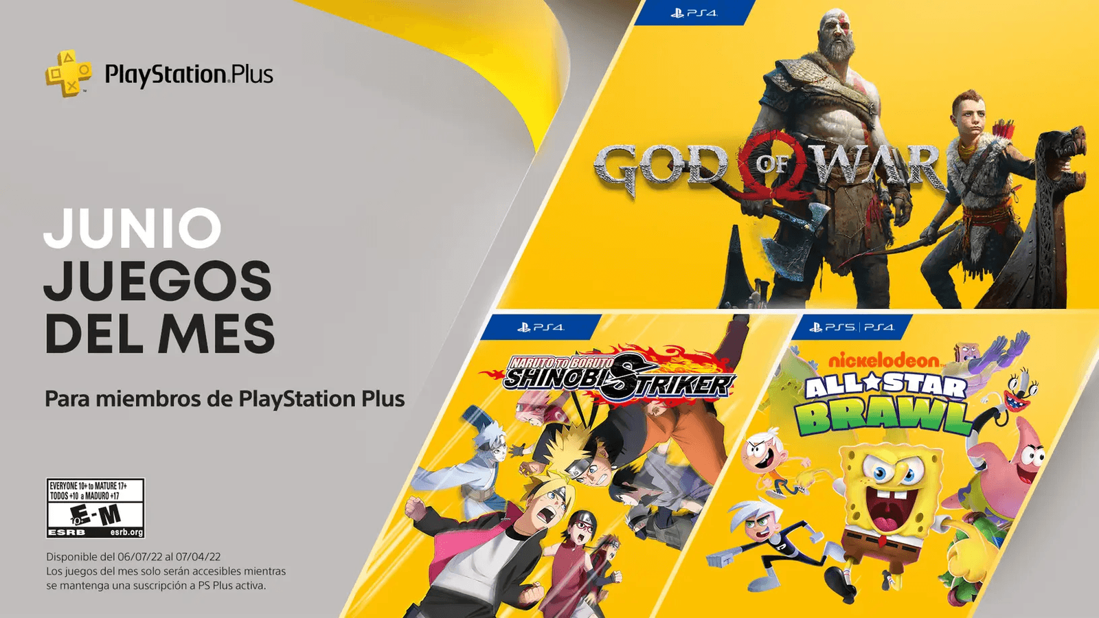 Anunciado los juegos PlayStation Plus de junio 2022
