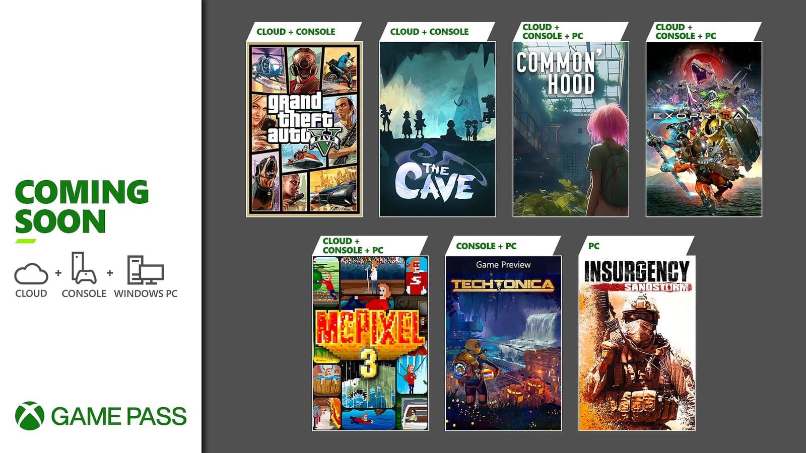 Grand Theft Auto V llega a Xbox Game Pass en la actualización de julio