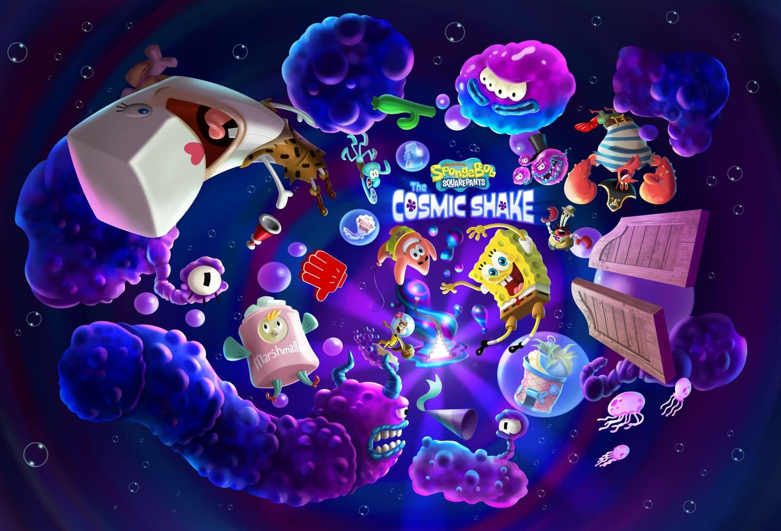 SpongeBob SquarePants: The Cosmic Shake saldrá en PlayStation 5 y Xbox Series X|S en octubre