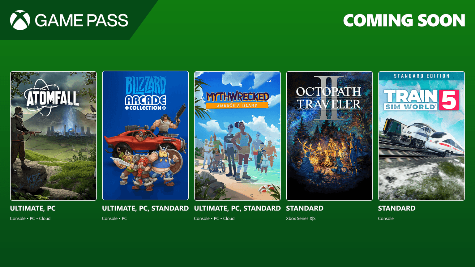 Anunciado la segunda tanda de títulos de Game Pass para marzo 2025