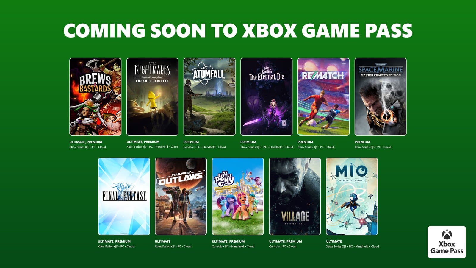Estos son los primeros juegos que llegan a Xbox Game Pass en enero