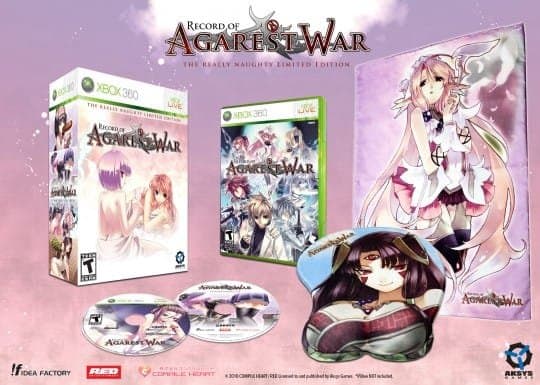 “Record of Agarest War” recibe una edición de coleccion muy “Naughty”